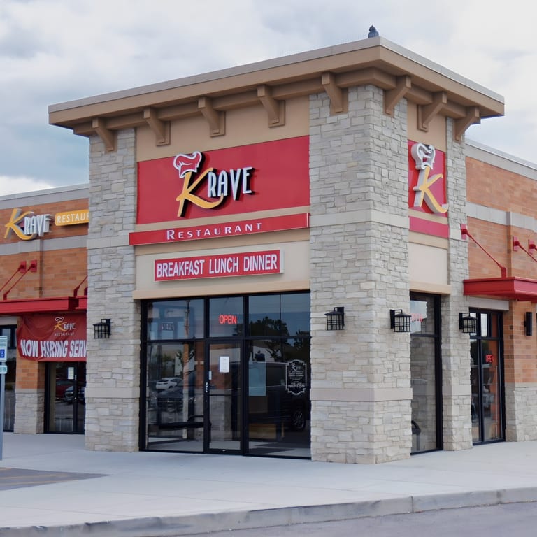 Welcome To Krave Restaurant-Bridgeview