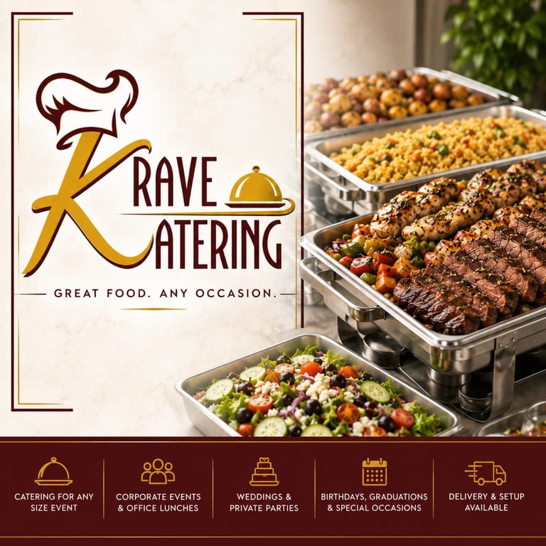 Catering Made Easy With Krave Katering